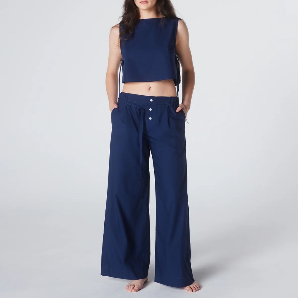 Daphne The Golden Hour Poplin Pants